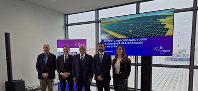 Fraport: Επενδύσεις 30 εκατ. για φωτοβολταϊκά πάρκα σε όλα τα περιφερειακά της αεροδρόμια