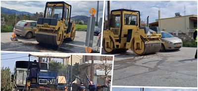 Ξεκίνησε η ασφαλτόστρωση στο Ζηπάρι - Την επόμενη εβδομάδα αναμένεται να δοθεί ο δρόμος στην κυκλοφορία