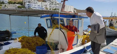 Πρόταση του Μάνου Κόνσολα για στήριξη των αλιέων