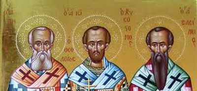 Γιορτάζουμε τους Τρεις Μέγιστους Φωστήρες, γιορτάζουμε τα Γράμματα (γράφει η Ξανθίππη Αγρέλλη) 