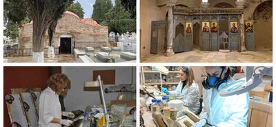 Ολοκληρώθηκαν οι εργασίες συντήρησης στο Βαφτιστήριο Αγίου Ιωάννη στην Κω