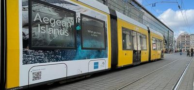 Προβολή στο μετρό και το τραμ του Βερολίνου για τα νησιά της περιφέρειας
