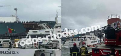 Ρόδος: Βυθίστηκε το πλοίο Sea Star Tilos - Βίντεο από τη δραματική διάσωση του πληρώματος