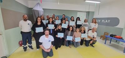 Σεμινάριο παιδιατρικής υποστήριξης της ζωής από την ΕΟΔ Κω σε εκπαιδευτικούς του παιδικού Σταθμού Αβέρωφ