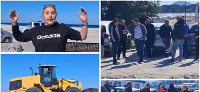 Ένταση και πάλι στο Μαστιχάρι – Αντιδράσεις για το πάρκινκ στην παραλία