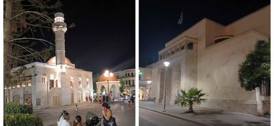 Δημ. Καλλούδης: Σιωπή στο φως - Στο σκοτάδι το Μουσείο Κω σε αντίθεση με το Τζαμί στην Πλ. Ελευθερίας