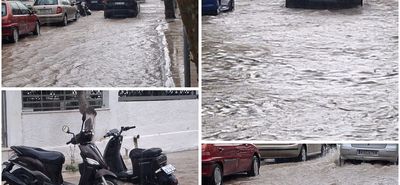 Προβλήματα από την σημερινή βροχόπτωση - Πλημμύρισαν δρόμοι στην πόλη της Κω 