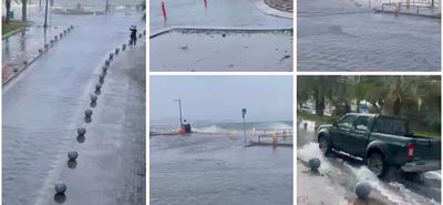 Σε "Βενετία"  μετατράπηκε το λιμάνι της Κω - Πλημμύρισε οι παραλιακός δρόμος από την Αβέρωφ μέχρι το Ακταίον (vid)