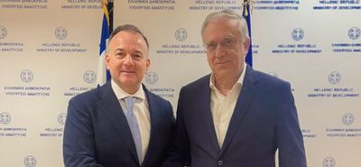 Γ. Παππάς: Συνάντηση  με τον Υπ. Ανάπτυξης Τ. Θεοδωρικάκο για θέματα της Δωδεκανήσου