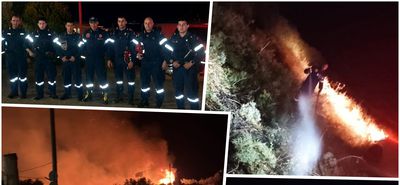 Νέα επικίνδυνη φωτιά τα ξημερώματα στο Πυλί πλησίον κατοικιών - Άμεση κινητοποίηση
