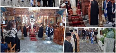 Παρουσία του Μητροπολίτη κ. Ναθαναήλ οι εορταστικές εκδηλώσεις στη Νίσυρο για την 28η Οκτωβρίου