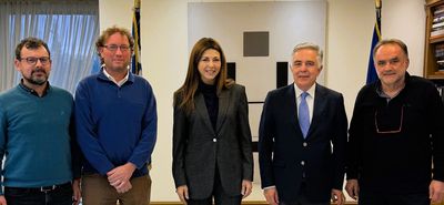 Ο Β. Υψηλάντης στο Υπ. Παιδείας για εκπαιδευτικά ζητήματα της Δωδεκανήσου 