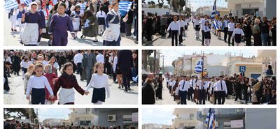 Φωτορεπορτάζ από την παρέλαση της 25ης Μαρτίου στην Κέφαλο