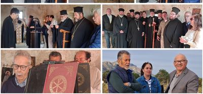 Με κατάνυξη ο εσπερινός μετακομιδής του λειψάνου του Αγ. Νικολάου στο Κάστρο Αντιμάχειας