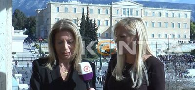 Η Μ. Καρυστιανού καταγγέλλει πως δεν την άφησαν να μιλήσει: Αισθάνθηκα ότι δεν ήθελαν και αποχώρησα από το Σύνταγμα