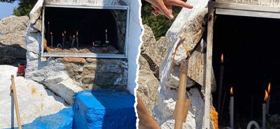 Προσοχή με τα κεριά και τις λαμπάδες στο Χριστό (Δίκαιο) – Παραλίγο να προκληθεί πυρκαγιά