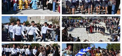 Mε λαμπρότητα η παρέλαση της 7ης Μαρτίου στην Ευαγγελίστρια Ασφενδιού