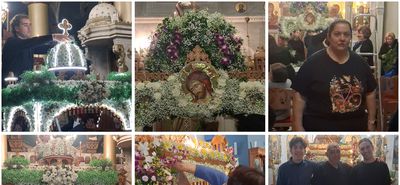 Οι στολισμοί των επιταφίων στον Αγ. Αθανάσιο Κω και στην Αγ. Παρασκευή 