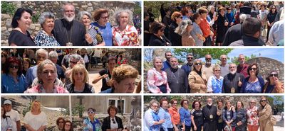 Προσκύνημα στην Αγία Μελώ από την οργάνωση των Γυναικών χωρίς Σύνορα