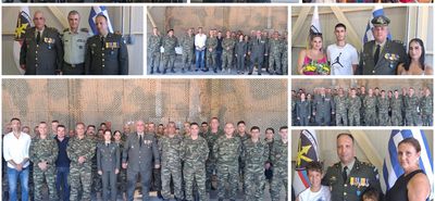 Αλλαγή Δ/σης στην 80 ΜΕΘ – Ο Αν/χης Γ. Τσαβλαρίδης παρέδωσε στον Αν/χη Γ. Παναγιωτόπουλο
