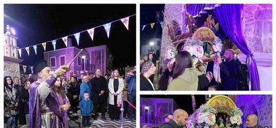 H περιφορά του Επιταφίου στον Ασώματο Ασφενδιού