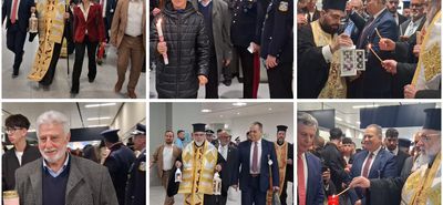 Το μήνυμα της Ανάστασης έφτασε στην Κω με το Άγιο Φως