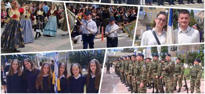 Η Κως τίμησε την 25η Μαρτίου - Πλήθος κόσμου παρακολούθησε την παρέλαση στην πόλη