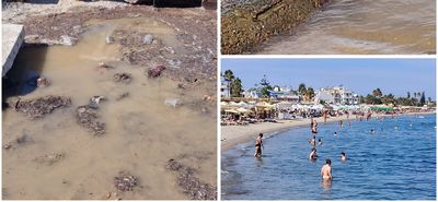 Παράπονα από κατοίκους και επιχ/τίες στην Αβέρωφ - Καταγγέλλουν ότι πέφτουν λύματα στη θάλασσα