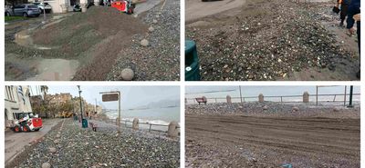 H σημερινή εικόνα του λιμανιού της Κω μετά την κακοκαιρία