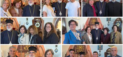 Θερμές ευχές και συγκινητική προσέλευση πιστών για τα ονομαστήριά του Μητροπολίτη κ. Ναθαναήλ