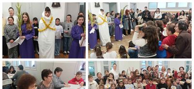 Αναπαράσταση του εθίμου του Λαζάρου από το Λύκειο Ελληνίδων Κω