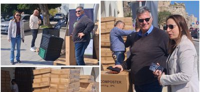 Ξεκίνησε από σήμερα η διανομή κομποστοποιητών στην Κω