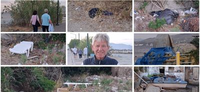Παράπονα του κ. Ι. Κουνελάκη για την κατάσταση στην παραλία «Κρητικά»