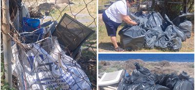 Δράση καθαρισμού παραλίας από το Σώμα Ελληνικού Οδηγισμού Κω