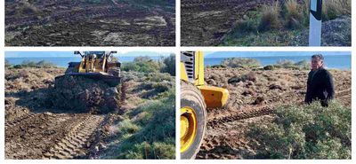 Θ. Νικηταράς: Ξανά προσβάσιμος ο δρόμος στην παραλία του Αγ. Φωκά