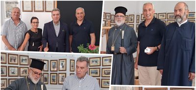 Θεία Λειτουργία στον Ι. Ν. Ευαγγελισμού στο Μαστιχάρι και επίσκεψη στο Μουσείο 