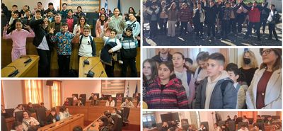 To Δημαρχείο Κω και τον πλάτανο του Ιπποκράτη επισκέφτηκαν οι μαθητές του Δημ. Σχολείου Αντιμάχειας