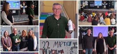 Το 2ο Δημ. Σχολείο Κω επισκέφθηκε ο Πρόεδρος και στελέχη της ΔΕΥΑΚ για την «Παγκόσμια Ημέρα Νερού»