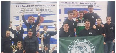 ΠΡΩΤΑΘΛΗΤΗΣ ΕΛΛΑΔΟΣ 2026 ΣΤΗΝ ΑΡΣΗ ΒΑΡΩΝ Ο ΑΝΤΑΓΟΡΑΣ ΣΕ ΠΑΙΔΕΣ ( U17) ΚΑΙ ΕΦΗΒΟΥΣ (U20)   