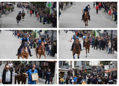 Φωτορεπορτάζ από την παρέλαση αλόγων στο Πυλί