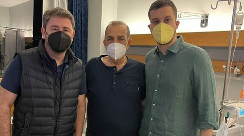 Τον Φώτη Χατζηδιάκο επισκέφθηκε στο νοσοκομείο ο Πρόεδρος του ΠΑΣΟΚ Νίκος Ανδρουλάκης