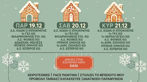 Ξεκινάει σήμερα η λειτουργία του «Χριστουγεννιάτικου χωριού» στην Κω (Χάνι)