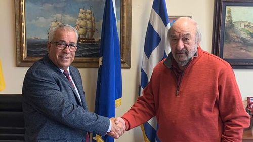 Συνάντηση του Γ. Νικητιάδη με το νέο διοικητή του νοσοκομείου Ρόδου