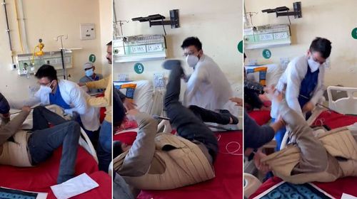 Iνδία: Γιατρός έσπασε στο ξύλο ασθενή επειδή του ζήτησε να μιλάει ευγενικά – Δείτε βίντεο