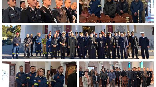 Η Πυροσβεστική Υπηρεσία Κω γιόρτασε τους προστάτες της «Άγιοι Τρείς Παίδες εν Καμίνω»