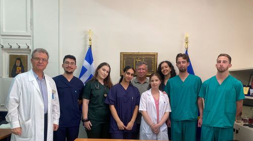 Φοιτητές της Ιατρικής στο Νοσοκομείο Κω για την πρακτική τους εξάσκηση