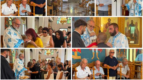 Κυριακή Ι’ Ματθαίου, Μετά την Εορτή της Μεταμορφώσεως του Σωτήρος, με τον Σεβασμιώτατο κ. Ναθαναήλ στον ΙΝ Αγίων Πάντων Κω