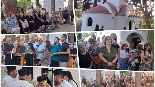 Με ευλάβεια ο εσπερινός της εορτής της Οσίας Ειρήνης Χρυσοβαλάντου στην Ιερά Μονή Αγίου Νεκταρίου 