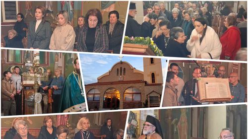 Η Δ΄ Στάση των Χαιρετισμών της Υπεραγίας Θεοτόκου στον Άγιο Αθανάσιο Κω