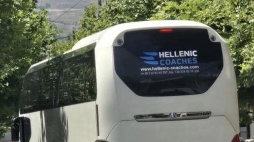 Κυκλοφοριακό κομφουζιο στην πόλη - "Κόλλησε" λεωφορείο στην οδό Μ. Αλεξάνδρου 